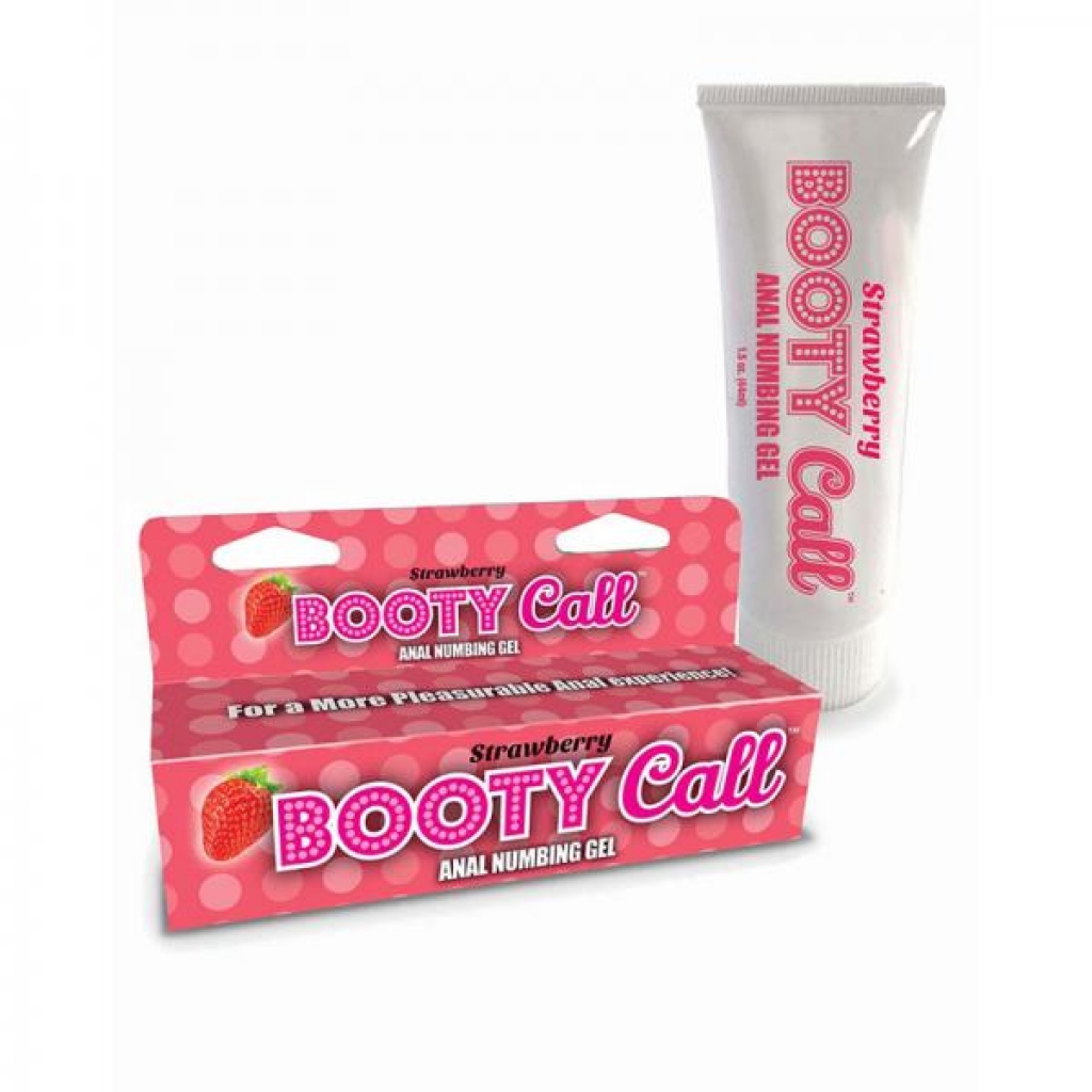 Bootycall Anal Desensitizer Strawberry 1.5 Oz. - Little Genie Productions