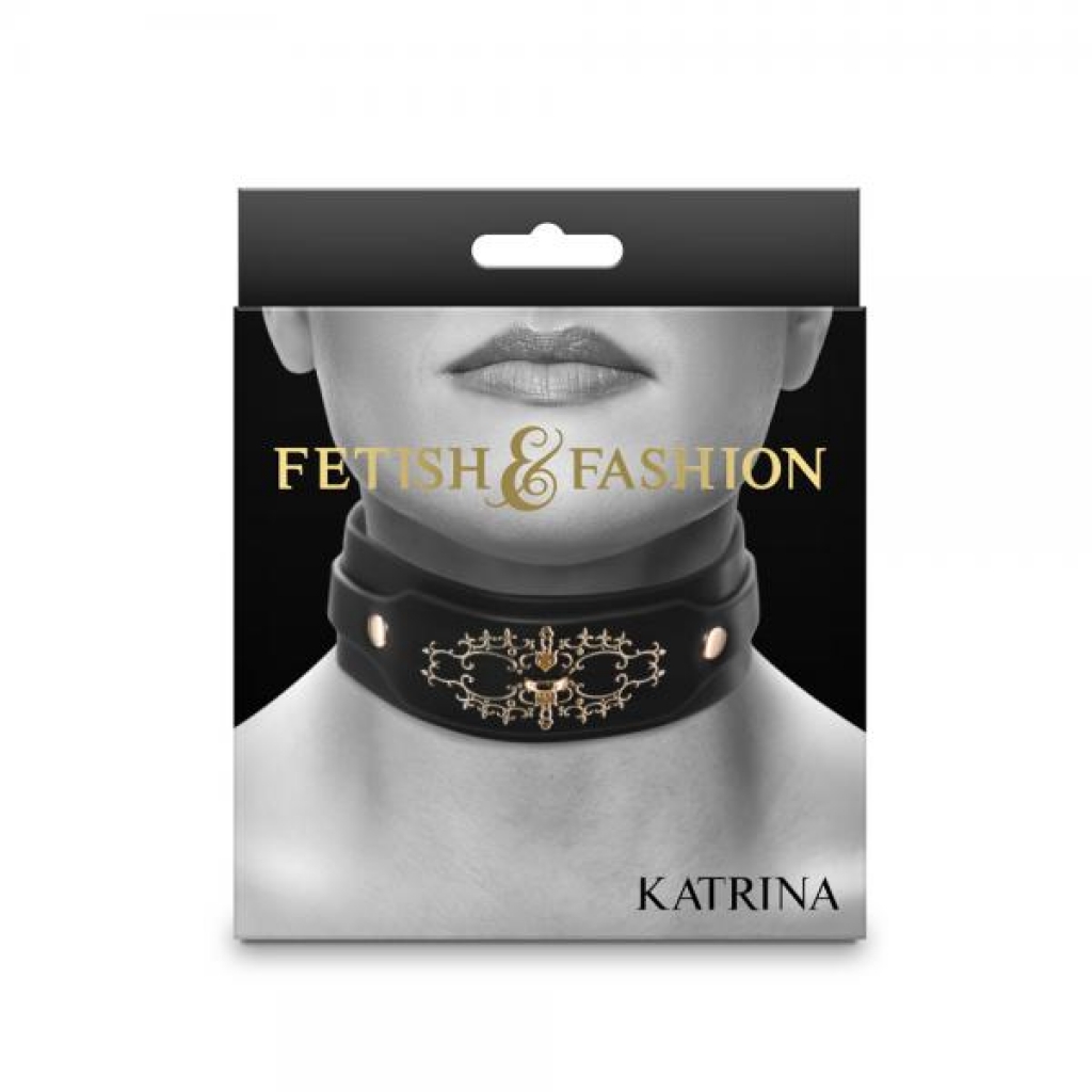 Fetish & Fashion Katrina Collar Black - Ns Novelties