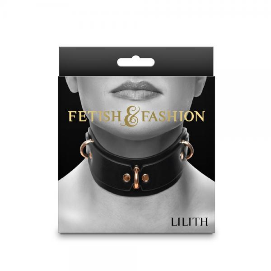 Fetish & Fashion Lilith Collar Black - Ns Novelties