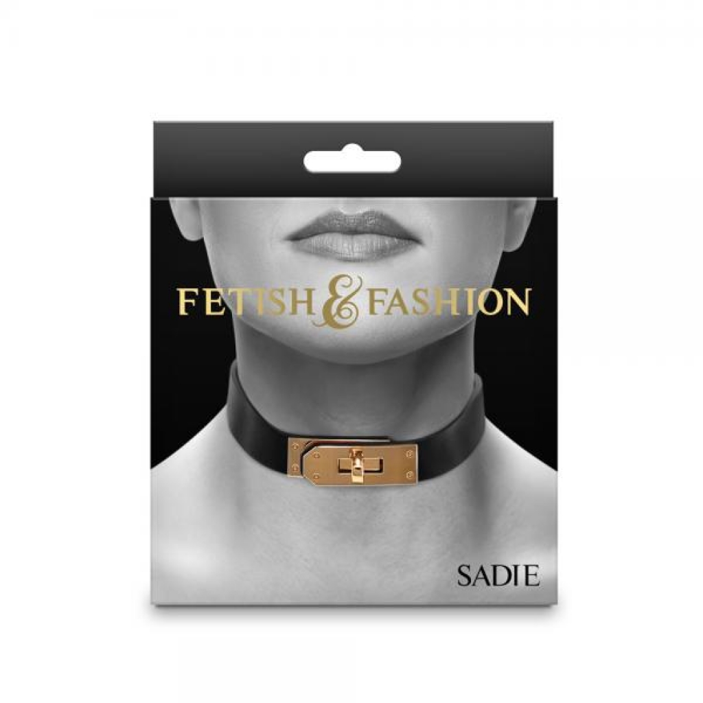 Fetish & Fashion Sadie Collar Black - Ns Novelties