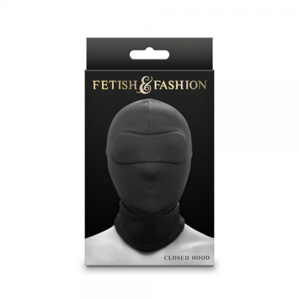 Fetish & Fashion Closed Hood Black - Ns Novelties