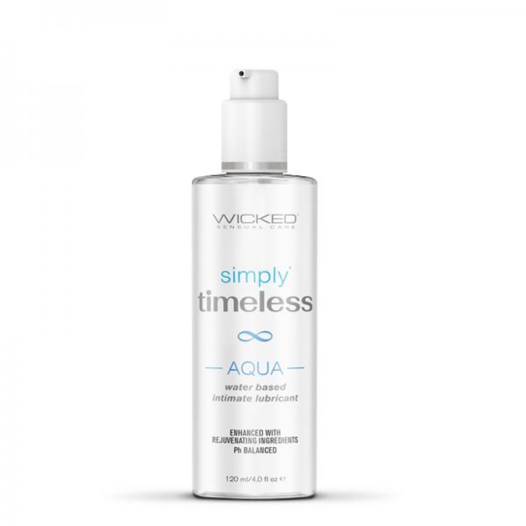 Wicked Simply Timeless Aqua - 4 Oz. - Comfort during Intimacy