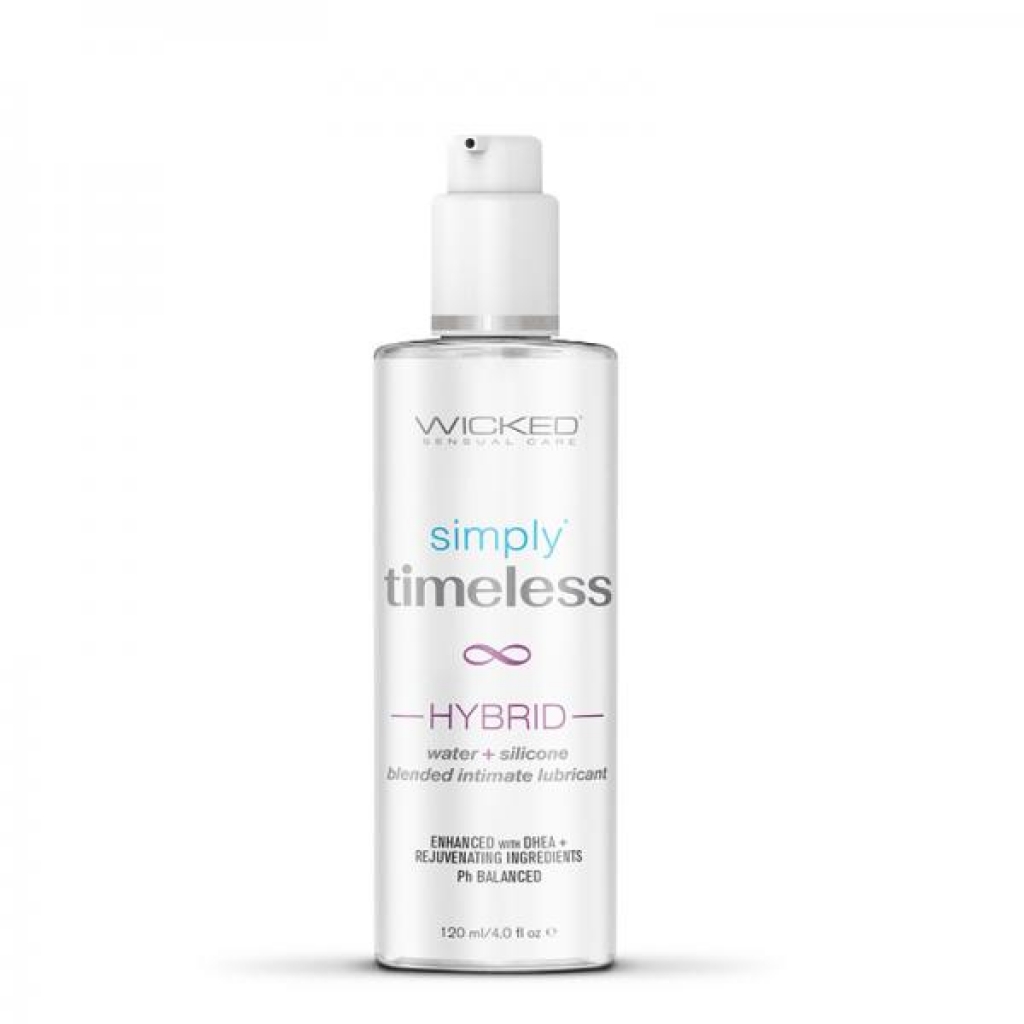 Wicked Simply Timeless Hybrid Personal Lubricant - 4 Oz.