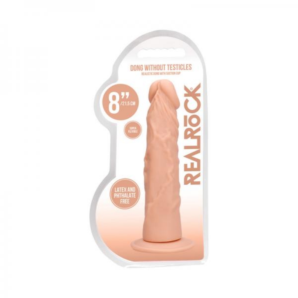 Realrock Skin 8 In. Dildo Beige - Shots America Llc