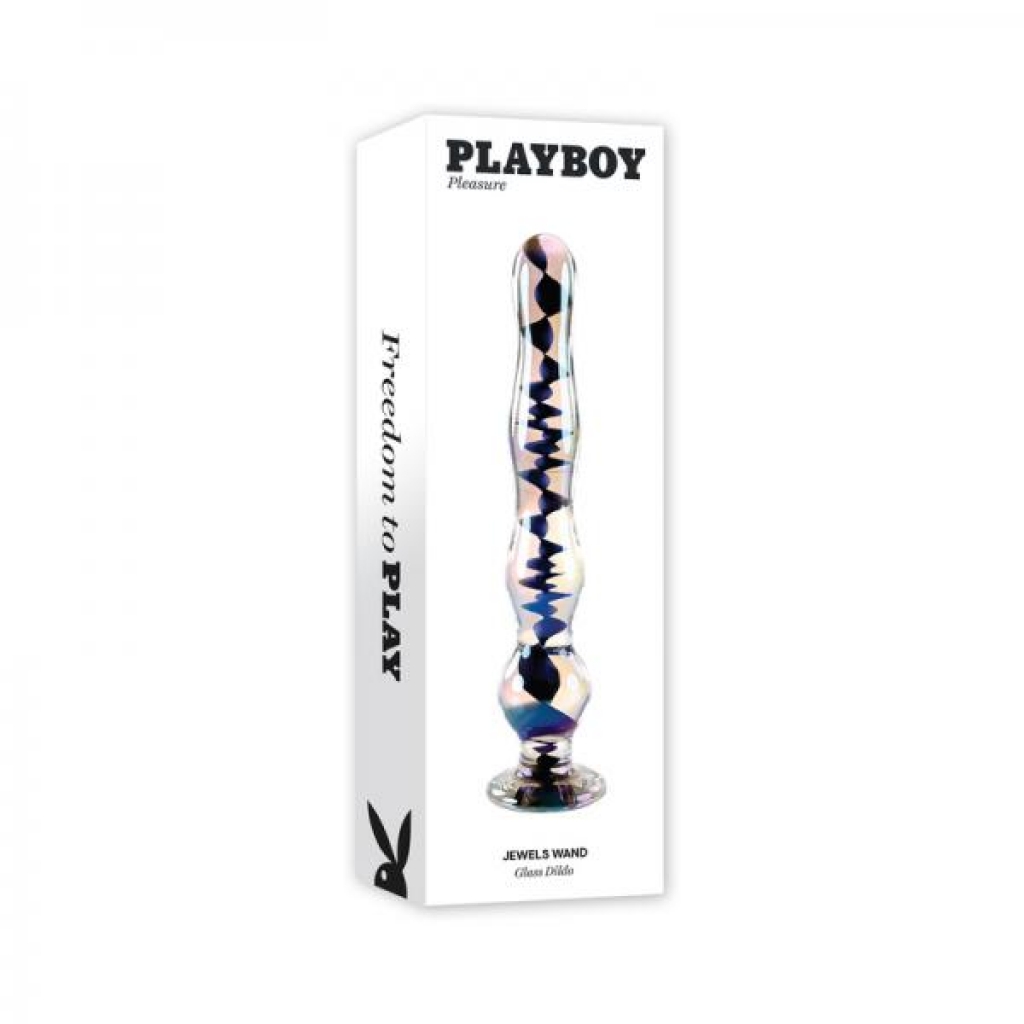 Playboy Jewels Wand - Borosilicate Glass Iridescent