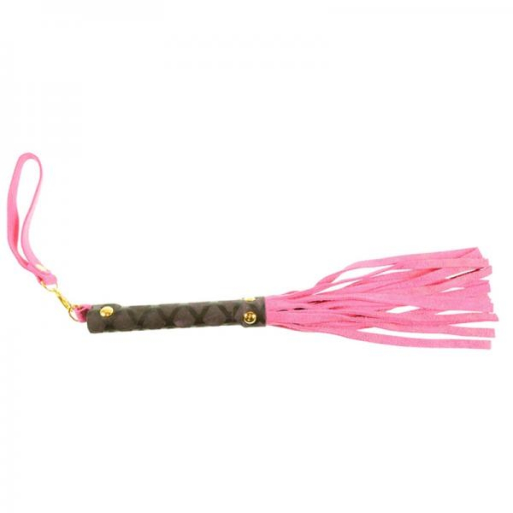 Ple'sur Mini Leather Flogger - Exciting Sensations