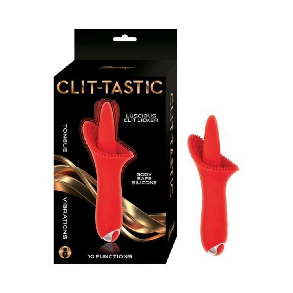 Clit-tastic Luscious Clit Licker Red - Nasstoys