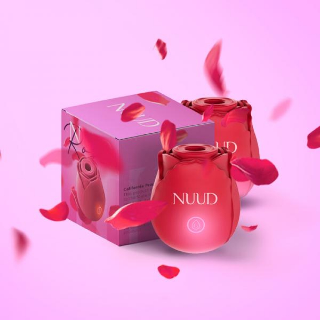 Nuud Rose Pulsing Vibrator - Nuud Llc