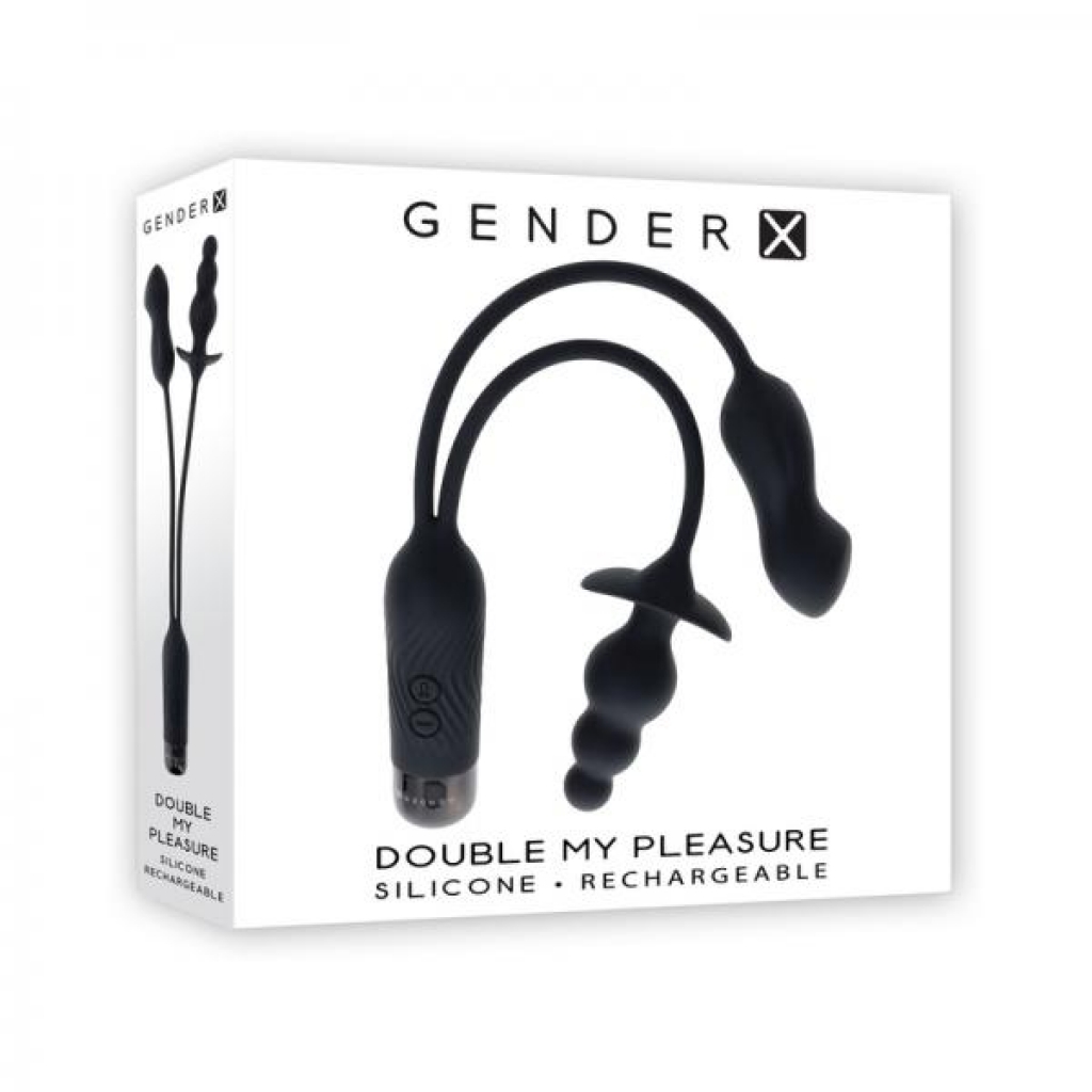 Gender X Double My Pleasure - Evolved Novelties