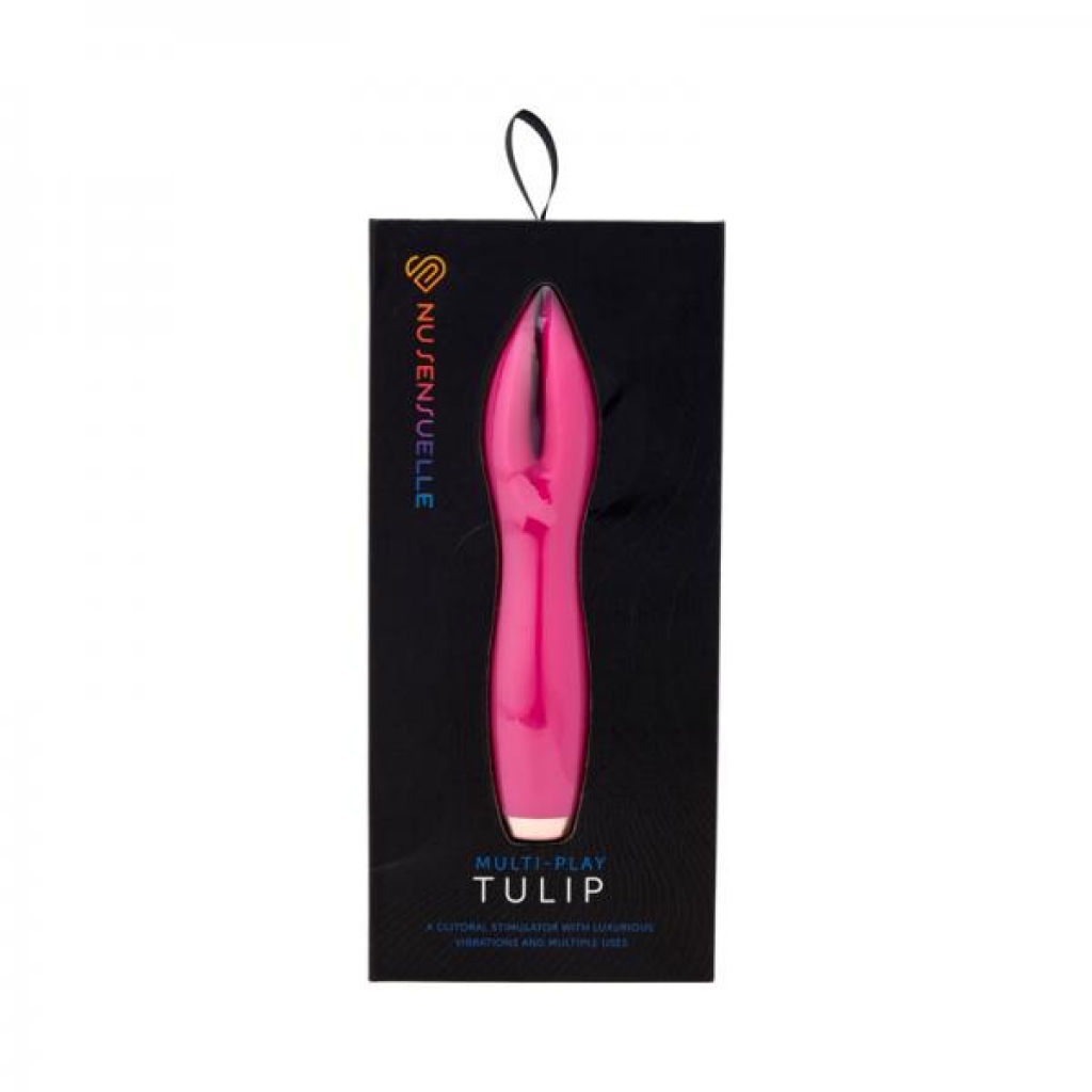 Nu Sensuelle Tulip Multi-play Stimulator Magenta - Novel Creations Usa Inc. Nu Sensuelle