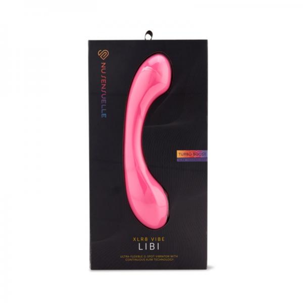 Nu Sensuelle Libi Xlr8 Flexible G-spot Vibe Deep Pink - Novel Creations Usa Inc. Nu Sensuelle