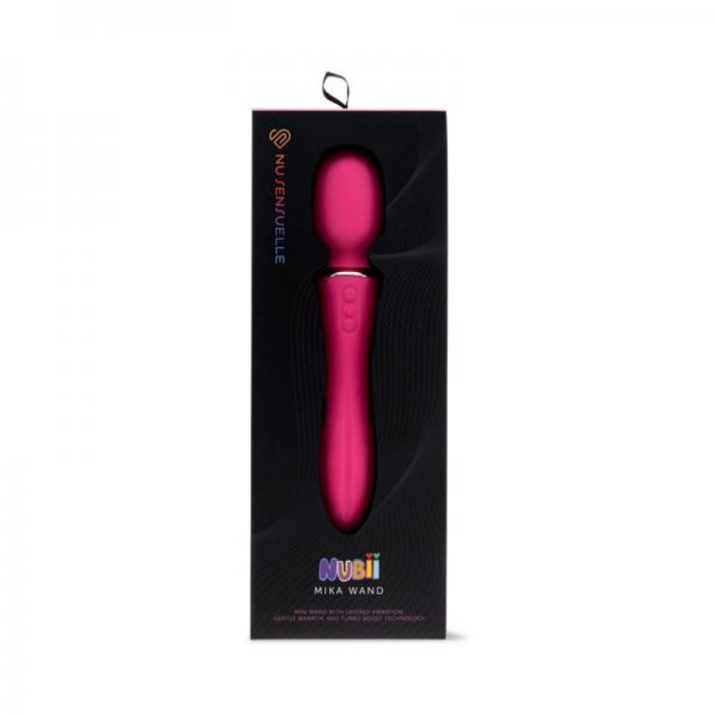 Nu Sensuelle Mika Nubii Mini Wand Pink - Novel Creations Usa Inc. Nu Sensuelle