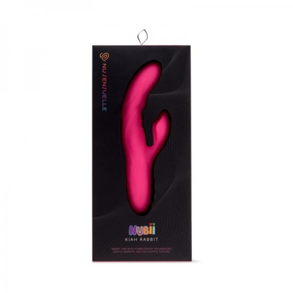 Nu Sensuelle Kiah Nubii Rabbit Vibe with Turbo Boost - Pink