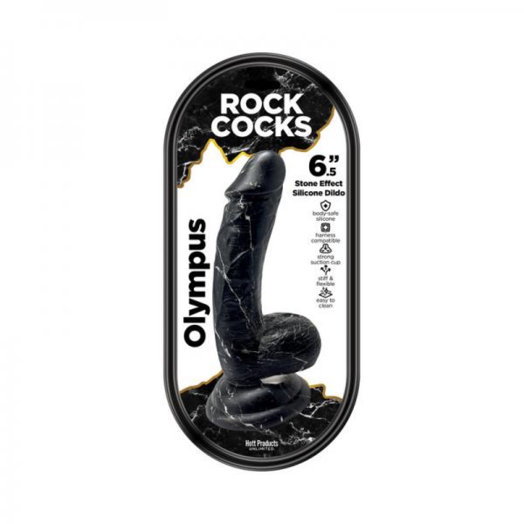 Rock Cocks Olympus Marble Silicone Dildo 6.5 In. - Hott Products