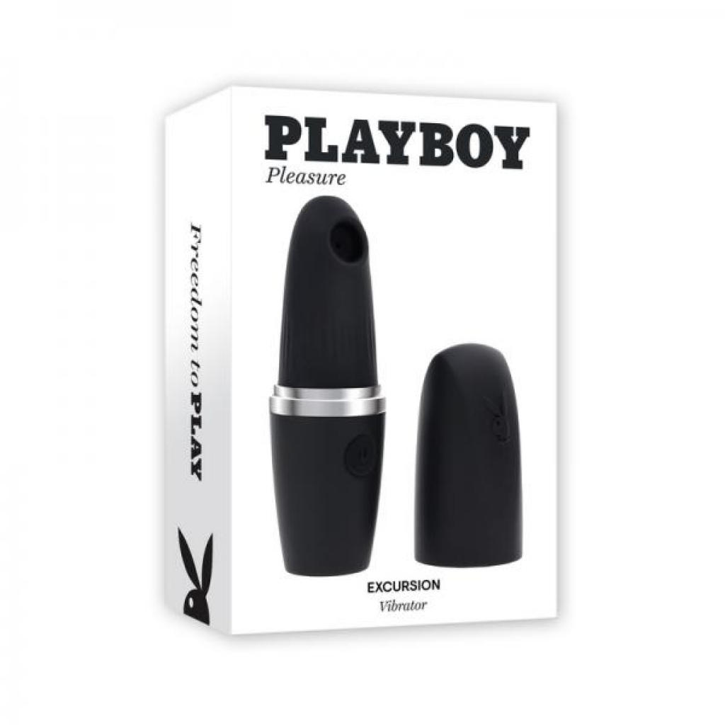 Playboy Excursion Rechargeable Suction Vibe - Silicone 2am