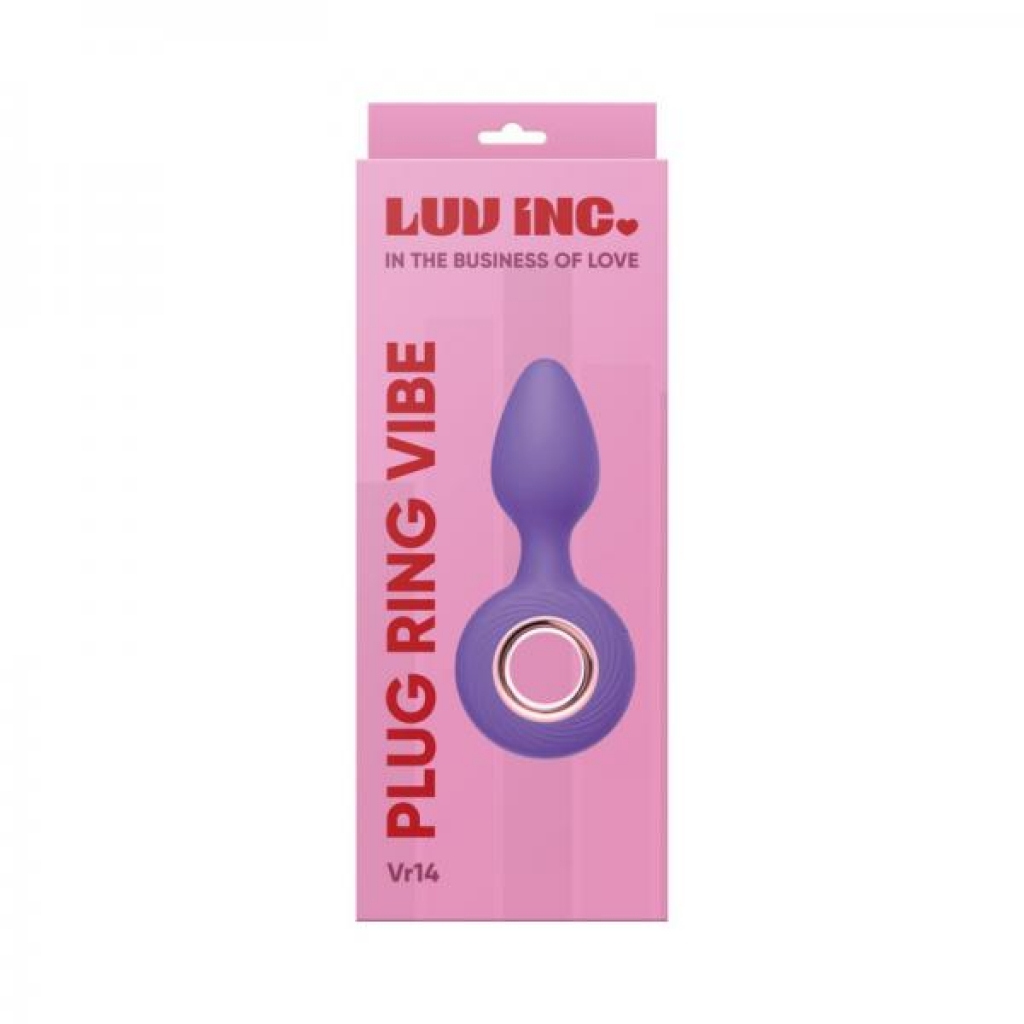 Luv Inc Vr14: Plug Ring Vibe Purple - Vvole