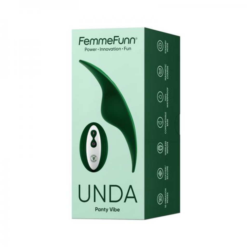 Femmefunn Unda Dark Green - Vvole