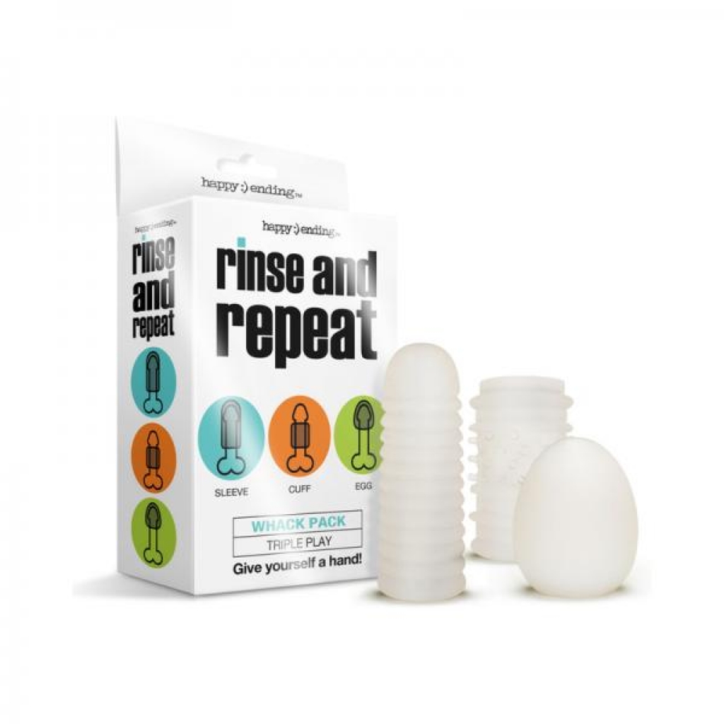 Rinse And Repeat Whack Pack Triple Play - Global Novelties Llc