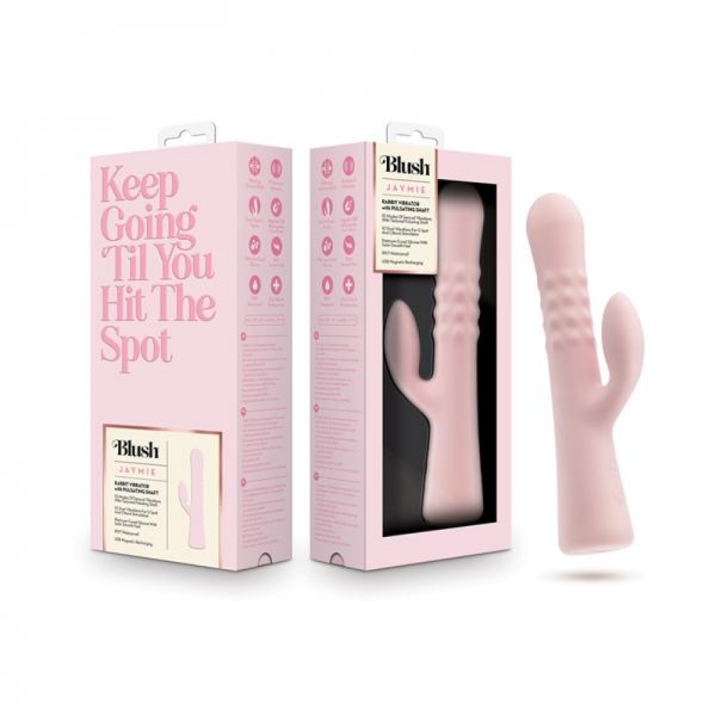 Blush Jaymie Vibrator - Pink