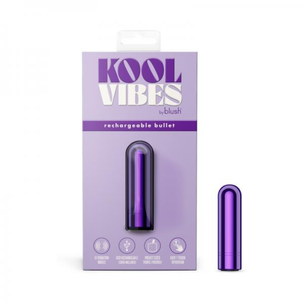 Kool Vibes Rechargeable Mini Bullet - Grape