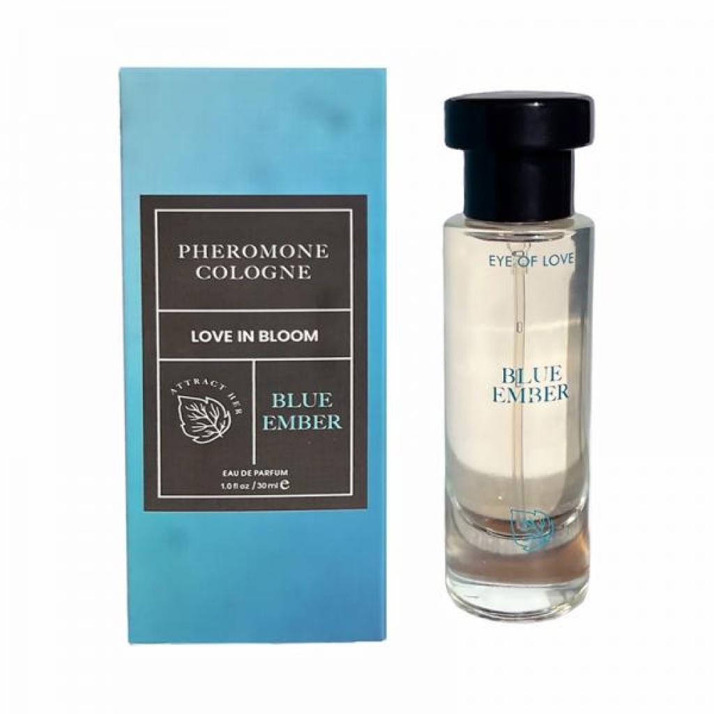 Eye Of Love Bloom Attract Her Pheromone Parfum Blue Ember 1 Oz. - A&r Naturelles Inc Eye Of Love