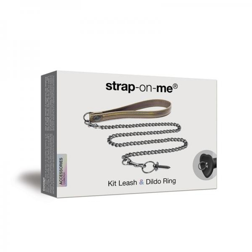 Strap-on-me Leash And Dildo Ring Kit - Lovely Planet Usa