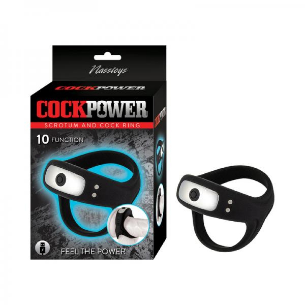 Cockpower Scrotum and Cock Ring - Intense Pleasure Gear