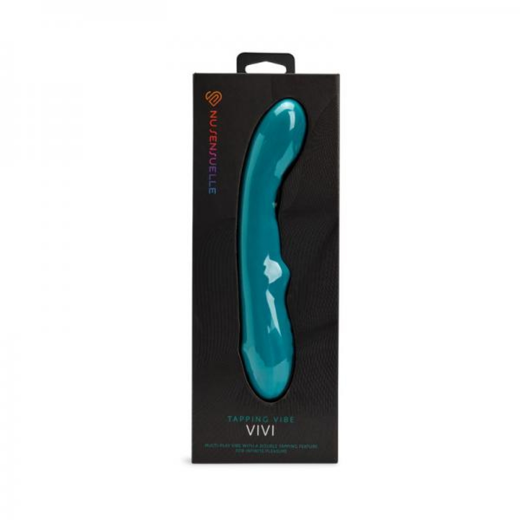 Nu Sensuelle Vivi Double Tapping Vibe Emerald Green - Novel Creations Usa Inc. Nu Sensuelle