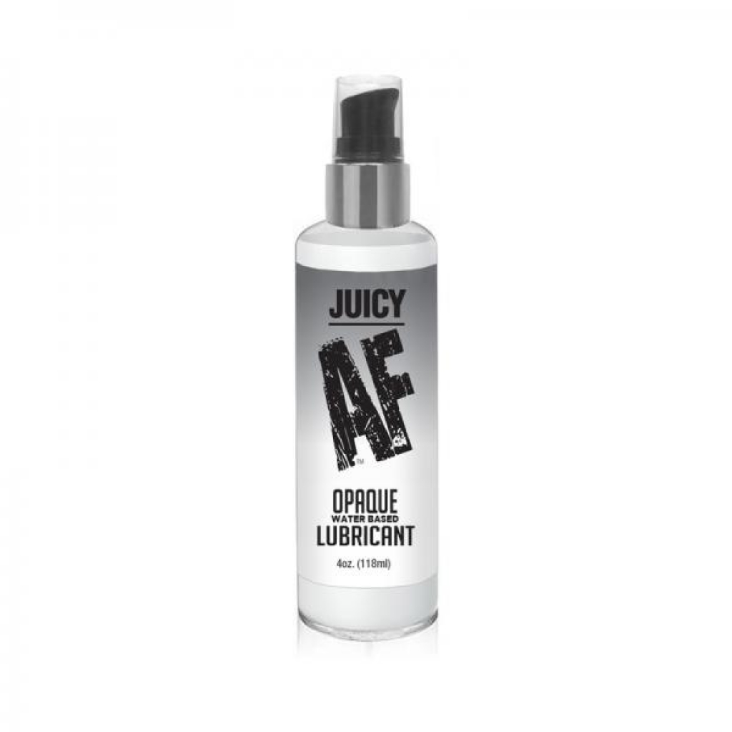 Juicy Af Opaque Water-based Lubricant 4 Oz. - Little Genie Productions Llc