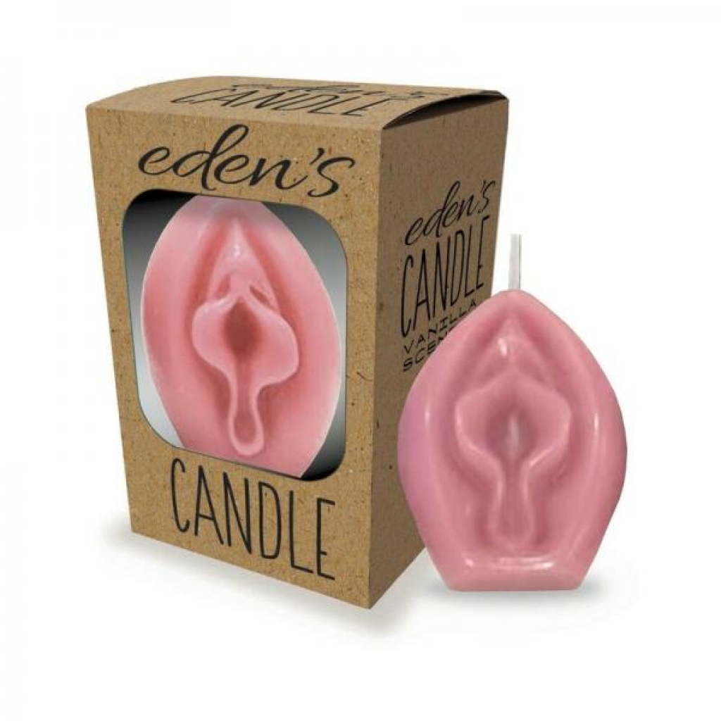 Eden's Vagina Candle in Rose