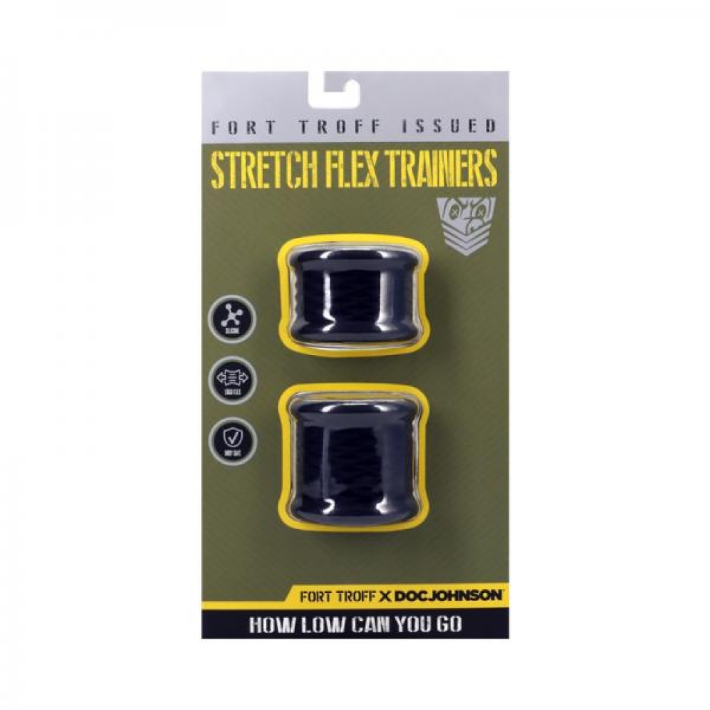 Fort Troff Stretch Flex Trainers – Black