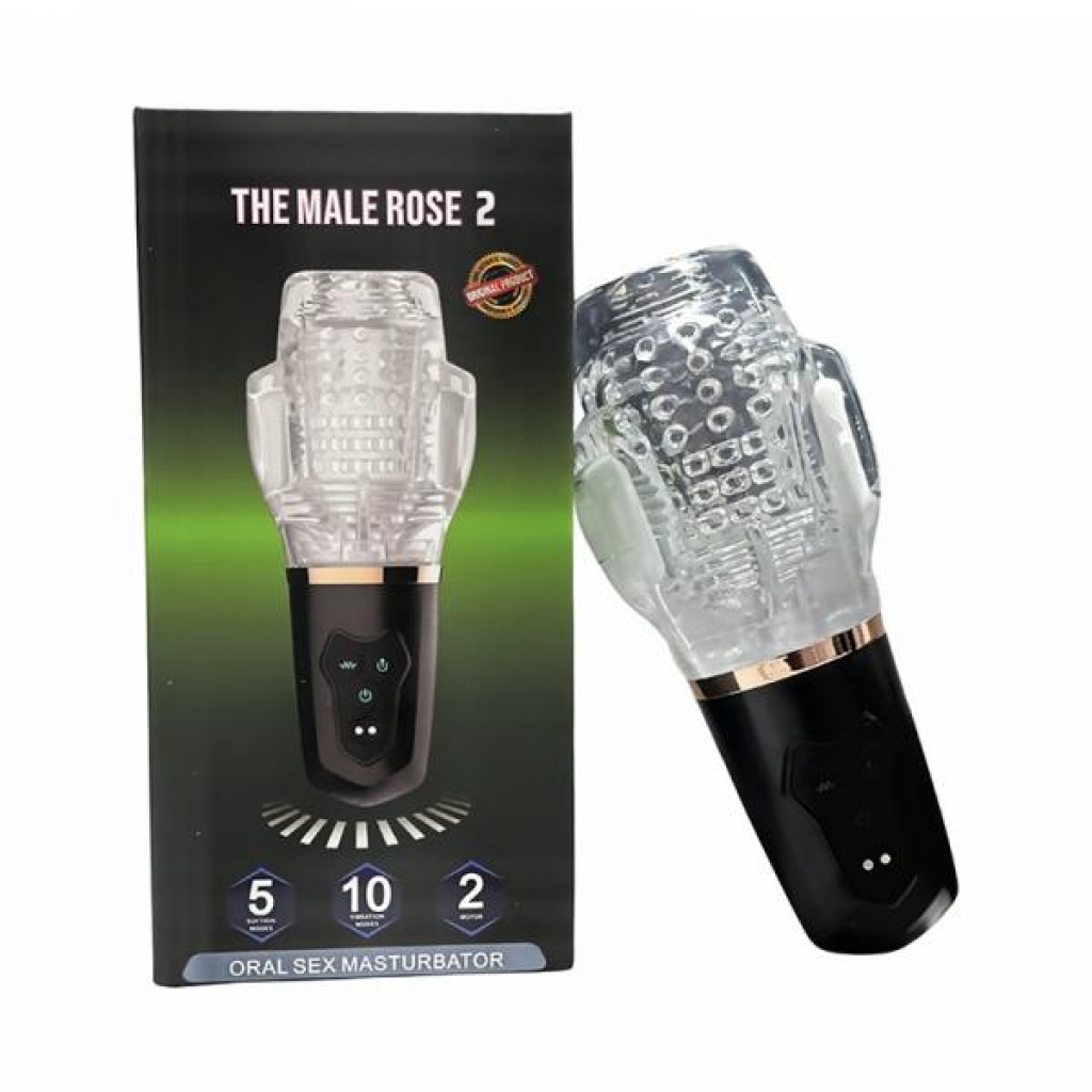 The Male Rose 2 - Dual Motor Vibrating Stimulator