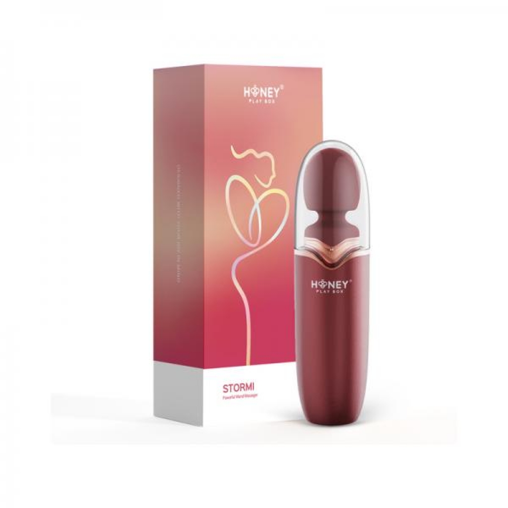 Honey Play Box Stormi Powerful Wand Massager With Charging Case - Uc Global Trade Inc.