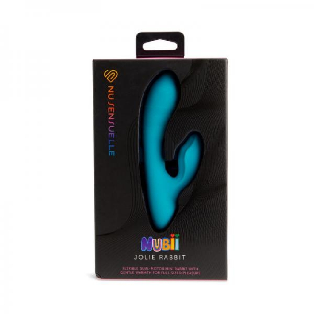 Nu Sensuelle Jolie Nubii Warming Mini Rabbit Blue - Novel Creations Usa Inc. Nu Sensuelle