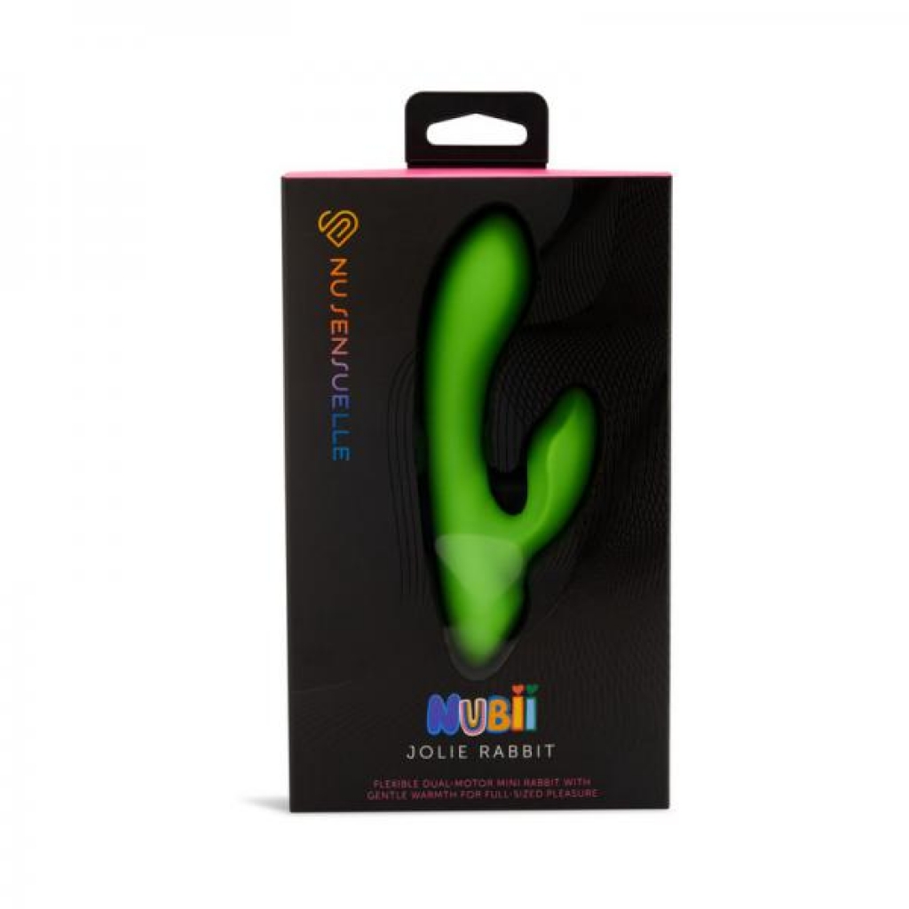 Nu Sensuelle Jolie Nubii Warming Mini Rabbit - Lime Green