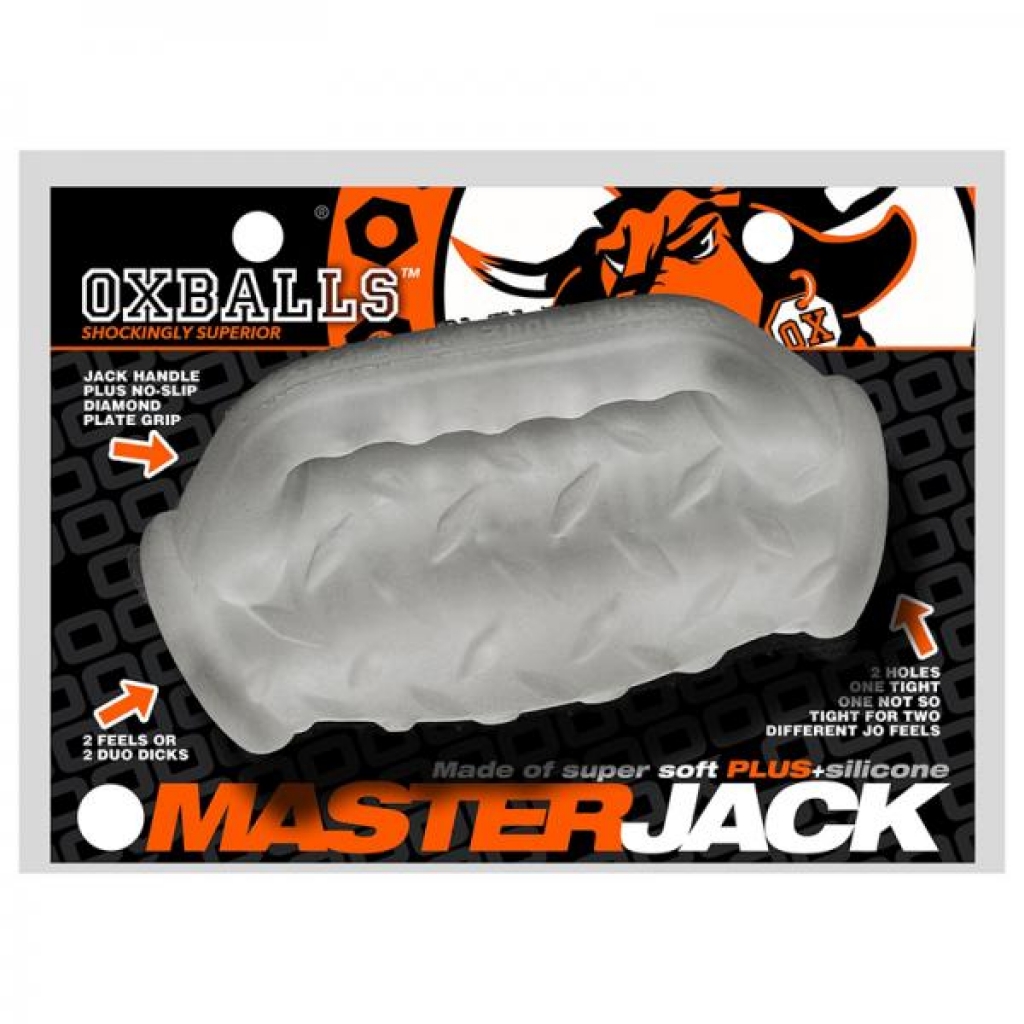 Oxballs Masterjack - Optimal Double Penetration Jo - Clear Ice