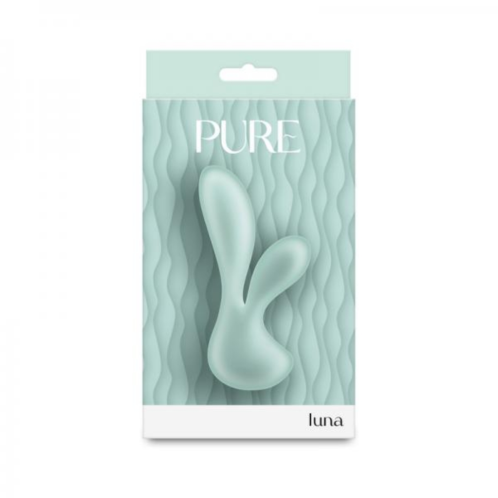 Pure Luna Petite Vibrating Rabbit Teal - Ns Novelties