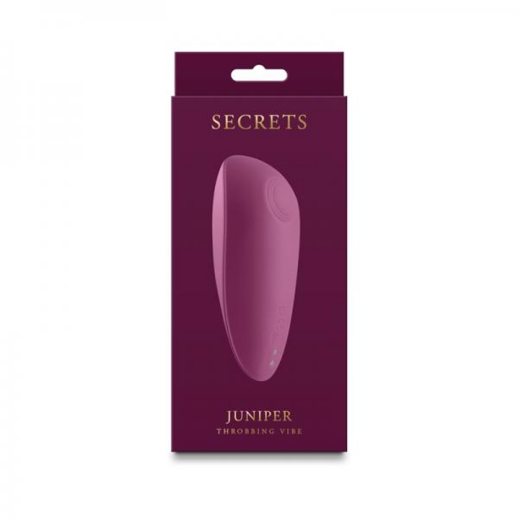 Secrets Juniper Throbbing Vibe Ruby - Ns Novelties