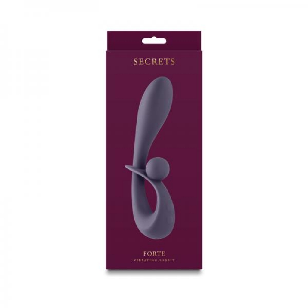 Secrets Forte Vibrating Rabbit Gray - Ns Novelties