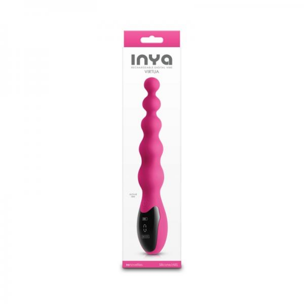 Inya Virtua Digital Vibe With Beads Pink - Ns Novelties