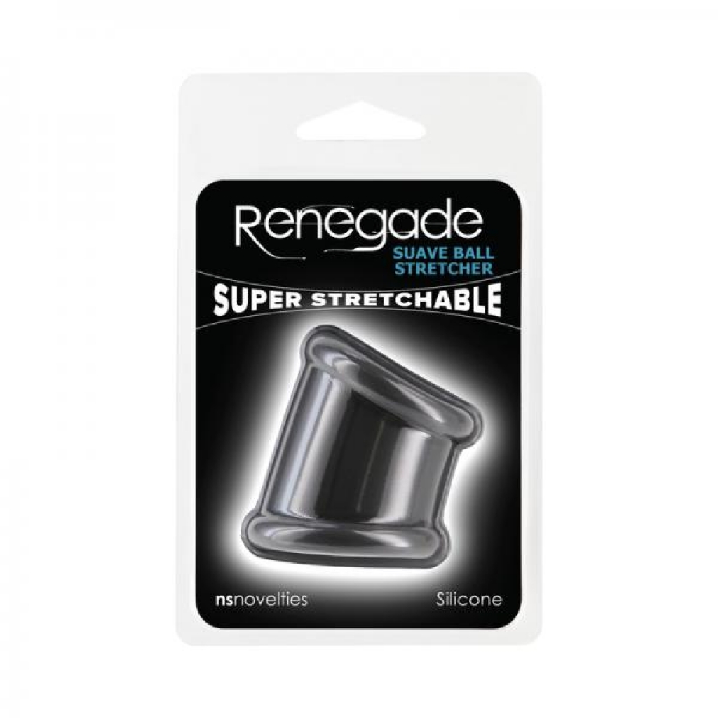 Renegade Suave Ball Stretcher Black - Ns Novelties