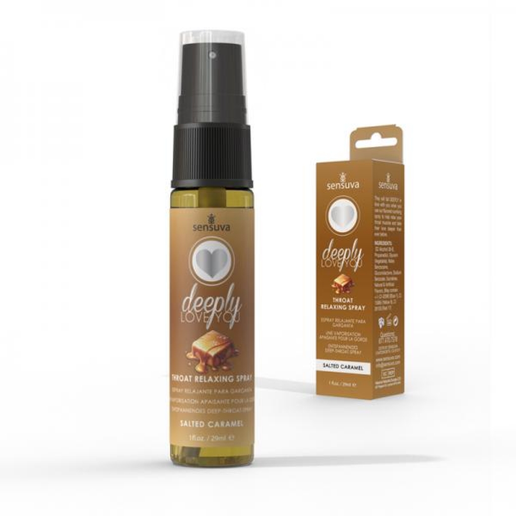 Sensuva Deeply Love You Throat Relaxing Spray - Salted Caramel