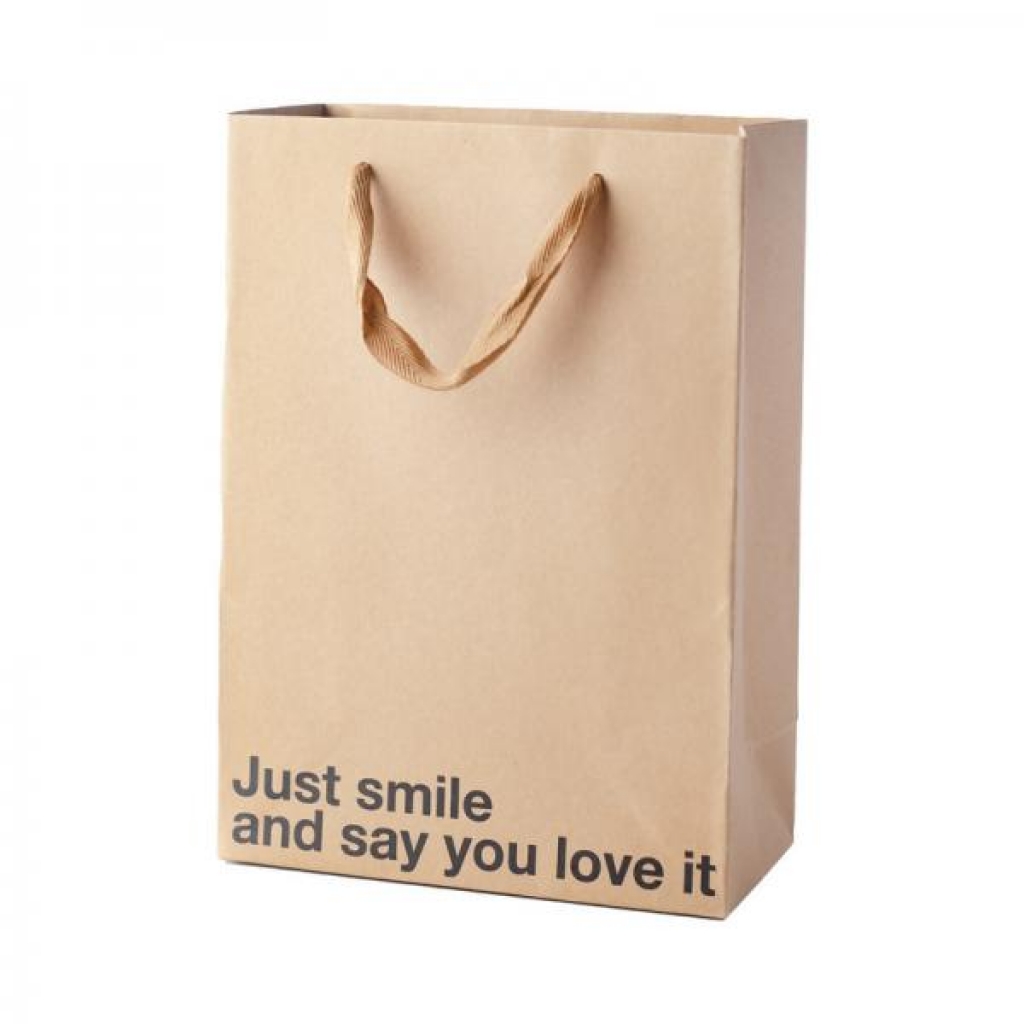 Snarky Gift Bags Just Smile 3pk - Wood Rocket Llc