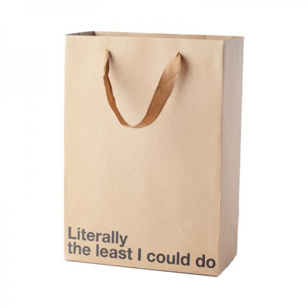 Snarky Gift Bags Literally The Least 3pk - Wood Rocket Llc