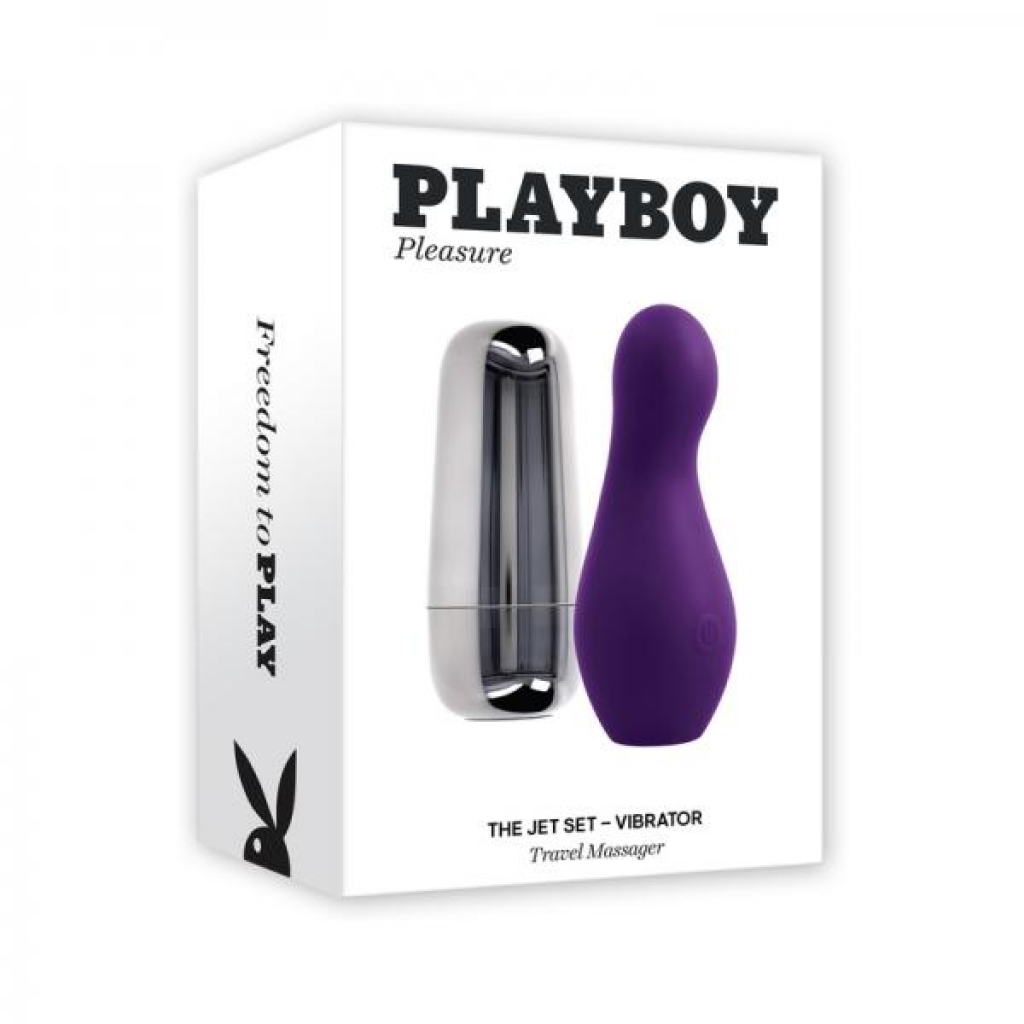 Playboy The Jet Set Vibe Acai/white - Evolved Novelties