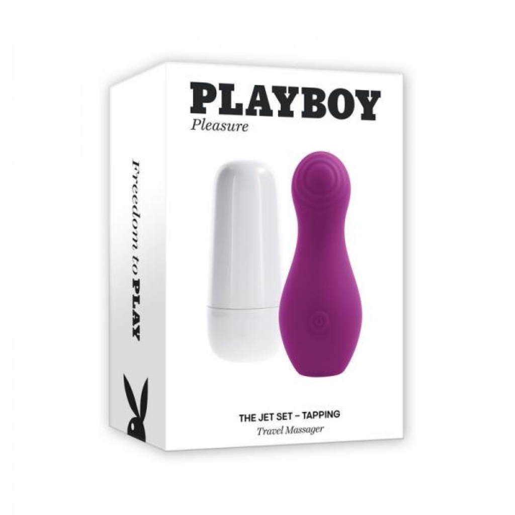 Playboy The Jet Set Tapping Wild Aster/silver - Evolved Novelties