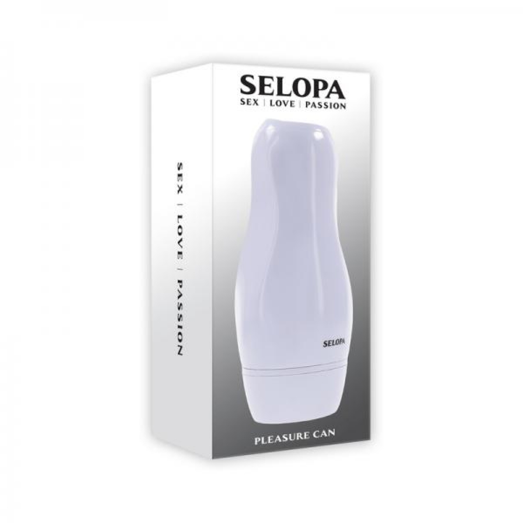 Selopa Pleasure Can White - Evolved Novelties