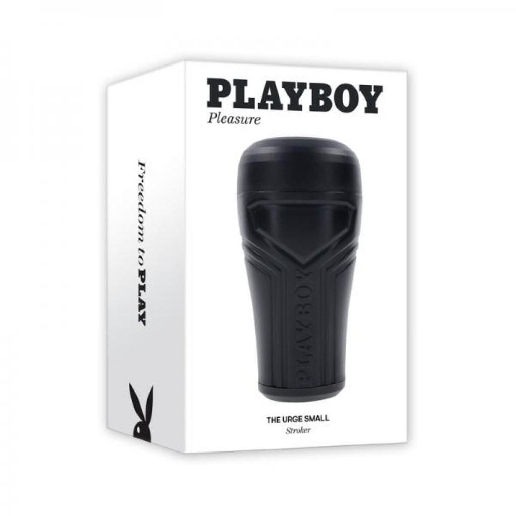 Playboy The Urge Small Stroker Non Vibrating Tpe Black - Evolved Novelties