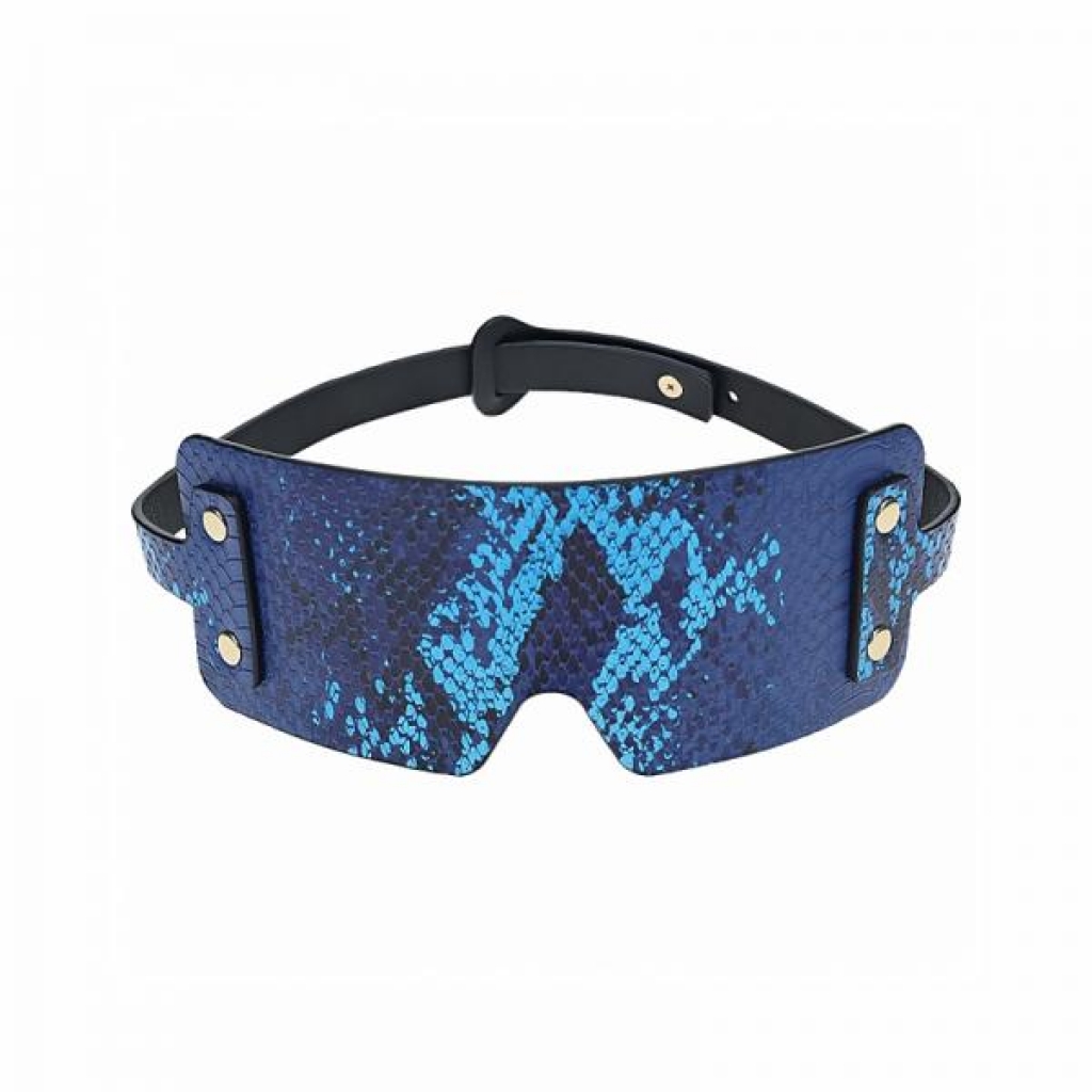 Ouch! Florence Collection Blindfold Blue - Shots America Llc