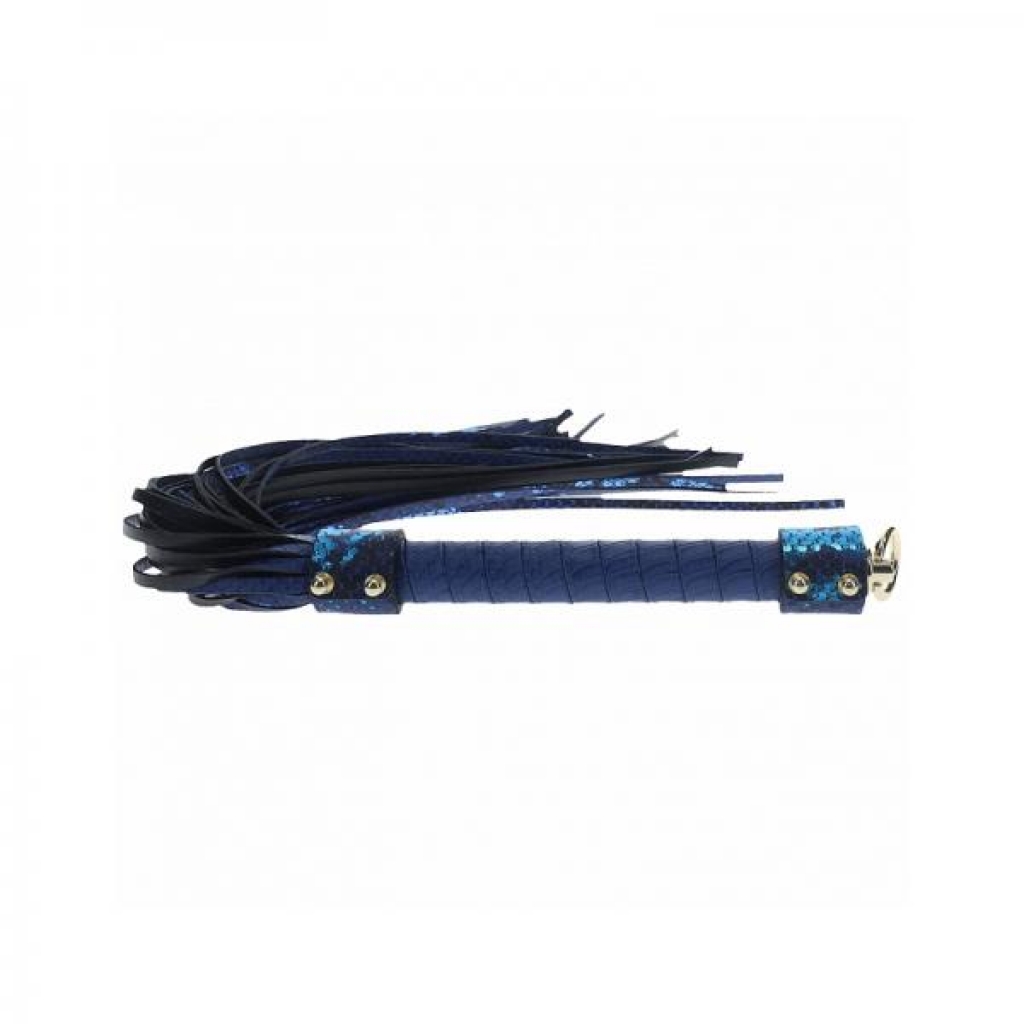 Ouch! Florence Collection Flogger Blue - Shots America Llc